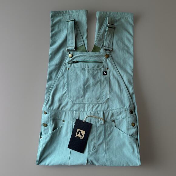 Flylow Trailworks Bib Women's XS Sage Green Outdoors Hunting - Picture 1 of 10